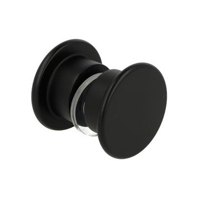 Matt Black Shower Glass Door Knobs